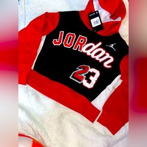 Jordan Cropped Hoodie Sweatshirt NWT